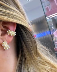 Pearl Halka Tombik Earcuff