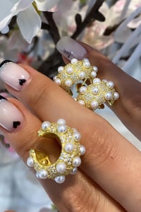 Pearl Halka Tombik Küpe