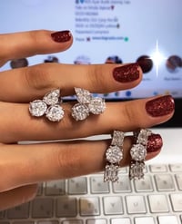 Three Markiz Bacchetta Küpe