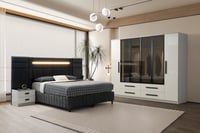 Dolap ve GardıropAvm 24Atlas 6 Kapaklı %100 MDF Gardırop | Ücretsiz Teslimat ve Kurulum