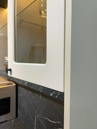 Kahve KöşesiAvm 24Mikel Masalı Siyah - Fildişi Kahve Köşesi Led Aydınlatmalı %100 Mdf Ücretsiz Montaj 160*45*200