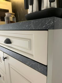 Kahve KöşesiAvm 24Mikel Masalı Siyah - Karamel Kahve Köşesi Led Aydınlatmalı %100 Mdf Ücretsiz Montaj 160*45*200