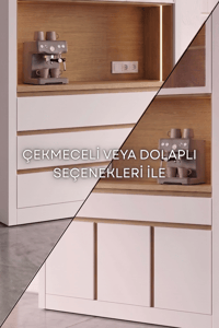 Kahve KöşesiAvm 24Nero Kahve Köşesi 130 cm Montaj Dahil