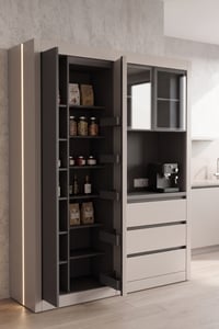 Kahve KöşesiAvm 24Nero Kahve Köşesi Multi  Kilerli 160 cm Montaj Dahil