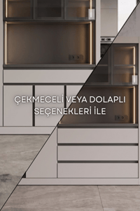 Kahve KöşesiAvm 24Nero Kahve Köşesi Multi 200 cm Montaj Dahil