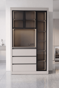 Kahve KöşesiAvm 24Nero Kahve Köşesi Multi 125cm Montaj Dahil