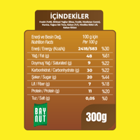 Baynut Hurmalı Kakaolu Fındık Kreması %40 Fındık