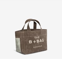 B+bag Kanvas Chocolate Malt Çanta