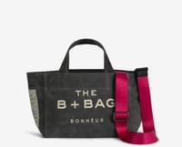 B+Bag Kanvas Gray Çanta
