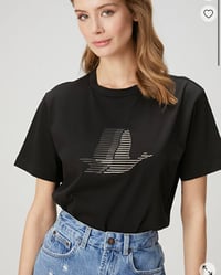 BClub Çizgi Efektli Tshirt