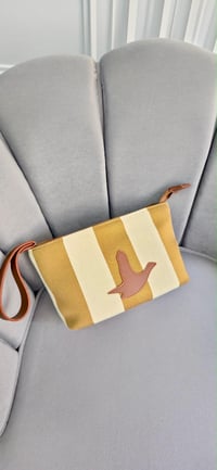 BClub Çizgili Canvas Çanta