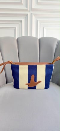 BClub Çizgili Canvas Çanta
