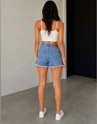 BClub Premium Destroy Jean Şort 
