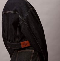 Ckk Koyu Denim Kot Ceket