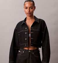 Ckk Koyu Denim Kot Ceket