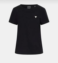 Gue Arma Detaylı Siyah Tshirt
