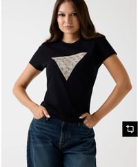 Gue Gold Logo Premium Siyah Tshirt