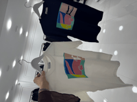 Lac Bisiklet Yaka Baskılı Tshirt