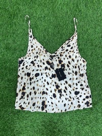 LEOPAR ASKILI BLUZ