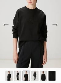 Logo Nakış Detaylı Sweatshirt 