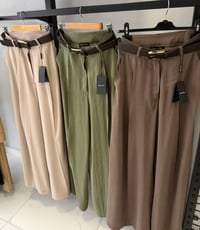 MASSİ Kendinden Kemerli Pantolon