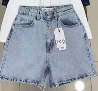 Premium Açık Mavi Jean Şort