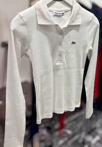 Premium Polo Yaka  Düğmeli Ekru Triko