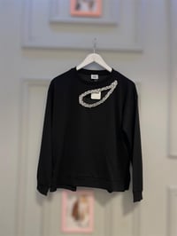 Taş Detaylı Sweatshirt