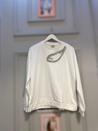 Taş Detaylı Sweatshirt