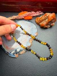Damla Kehribar Bebek Diş Kolye