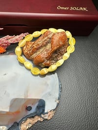 Damla Kehribar Bileklik