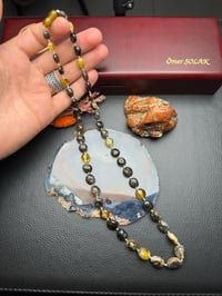 Damla Kehribar Yetişkin Kolye