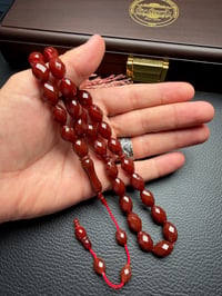 Fesata Kesim Akik Agate Doğal Taş Tesbih