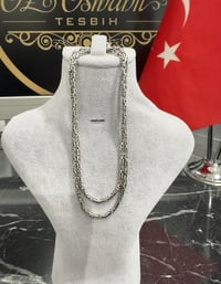 Gümüş Kolye Ve Bileklik Kral Zincir Set