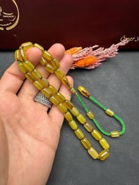 Kapsül Model Eski Osmanlı Sıkma Kehribar Tesbih