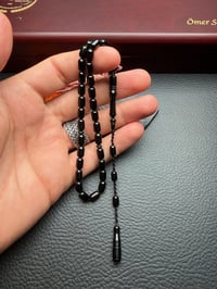 Kapsül Model Sade Erzurum Oltu taşı Tesbih