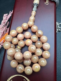 Küre Model Çubuk Sıkma Kehribar Tesbih
