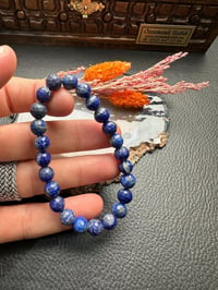 Küre Model Lapis Lazuli Doğal Taş Bileklik
