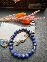 Küre Model Lapis Lazuli Doğal Taş Bileklik