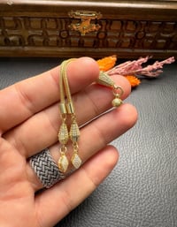 Özel Tasarım Diamond Model Gümüş Püskül