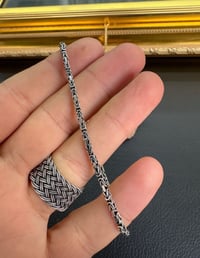 Özel Tasarım Erkek Gümüş Bileklik