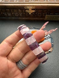 Rolex Model Ametist Ve Pembe Kuvars Dizayn Doğal Taş Bileklik