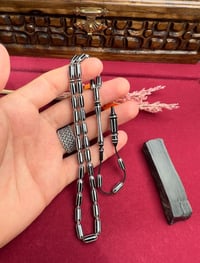 Uçlu Kapsül Model Erzurum Oltu Taşı Tesbih