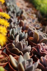 Succulent Mix Karışık Sukulent fideleri