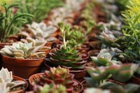 Succulent Mix Karışık Sukulent fideleri