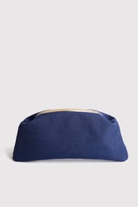 Denim Kadın Mavi Clutch Portföy Çanta