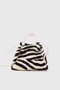Zebra Kadın Desenli El ve Çapraz Çanta