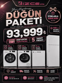 Altus 4'lü beyaz eşya seti: 506 lt buzdolabı, 10 kg çamaşır makinesi, 10 kg kurutma makinesi, 5 programlı bulaşık makinesi