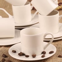 Bambum Buket - 6 Kişilik Kahve Fincan Takımı