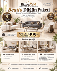 Beatto Mobilya Düğün Paketi